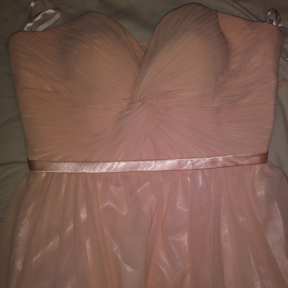 Long Blush Pink Dress